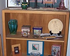 Book shelf, patterns, etc...