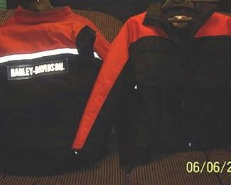Man's and Woman's Harley-Davidson heated jackets