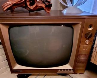 Circa 1960 TV with original paperwork 