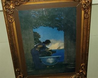Maxfield Parrish print...artists proof!