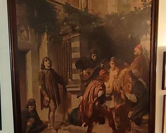 Large classical print