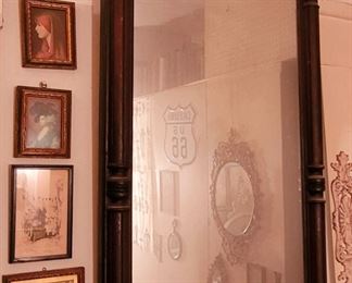 Old Barbershop mirror