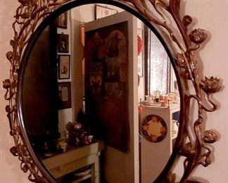 Vintage art nouveau mirror