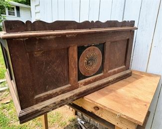 JP coates sewing spool cabinet
