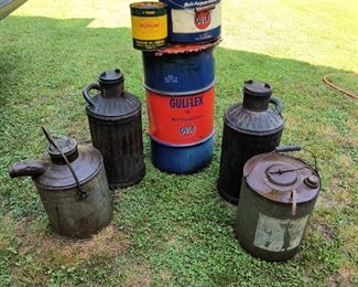 Nice selection of service station memorabilia