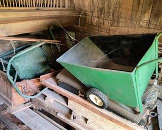 The barn is stacked full