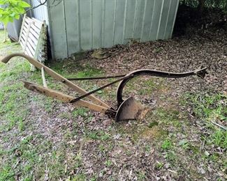 Oliver horse-drawn plow
