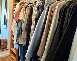 Mix of business and casual women's clothing, sizes XL-XXXL/18-22.