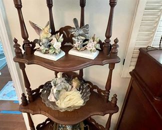 Antique Victorian etagere.