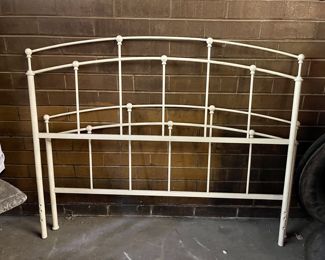 Iron bed frame