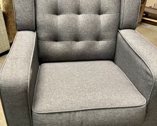 Super comfy swivel rocking chair - excellent condition