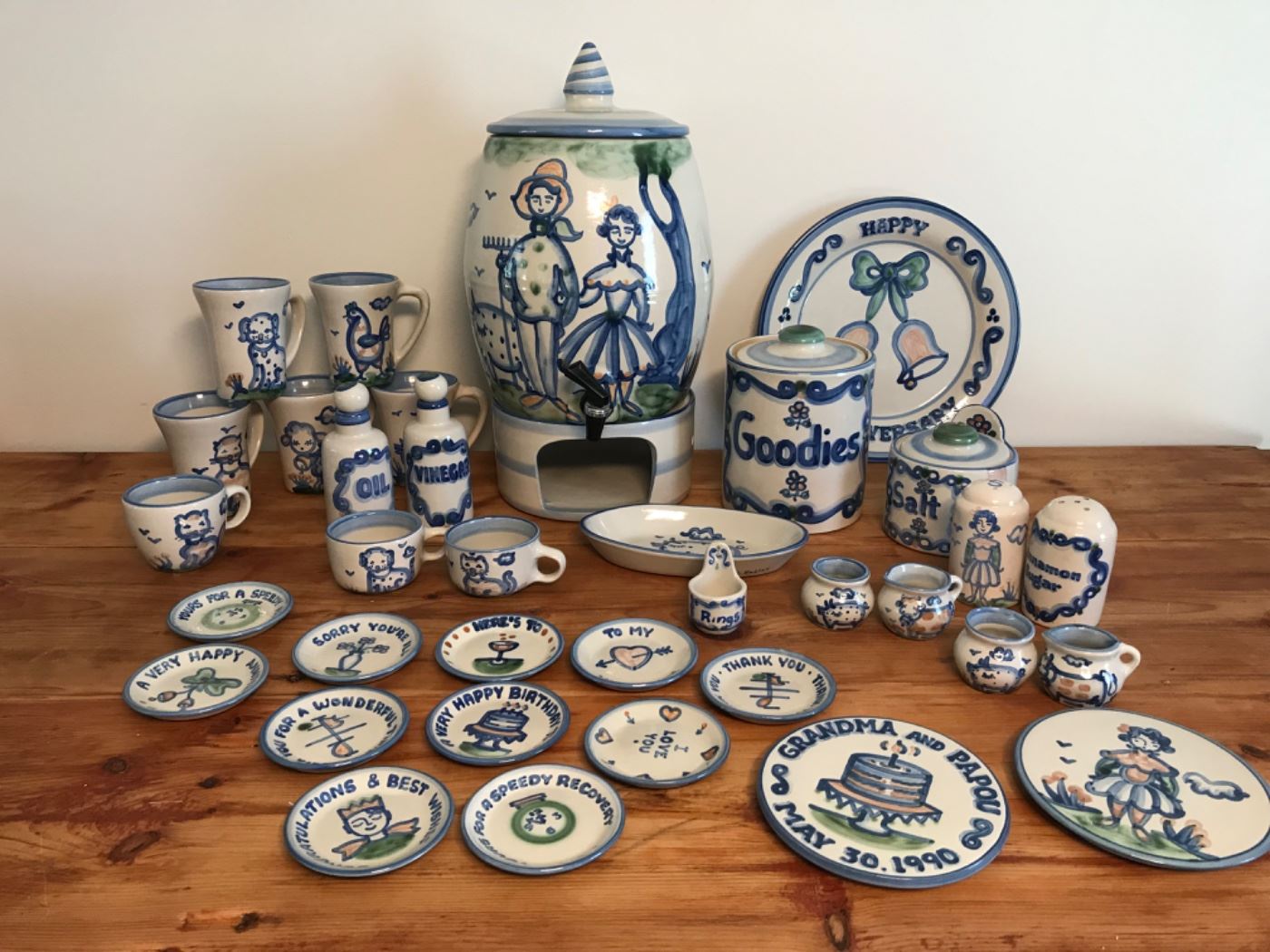 Huge selection of MA Hadley pottery - much more than pictured.