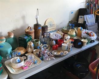 Vintage ceramics and decor items