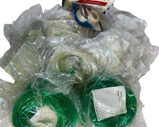 Oxygen tubing, in packaging