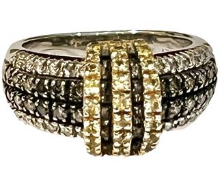 Le Vian 14K Chocolate White Diamond Ring
