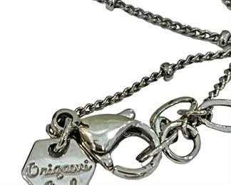 Two Oragami Owl Silvertone Necklaces