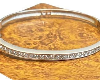 Swarovski Crystal Bangle Bracelet