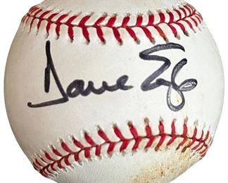 Autographed BaseballTwo Autographs