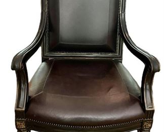 Noel Furniture Leather Library Chair