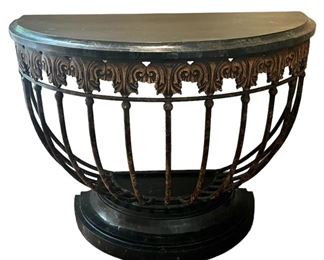 Console TableMetal  Resin