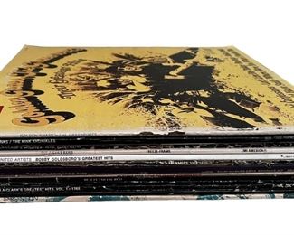 Vintage 33 RPM Vinyl Records