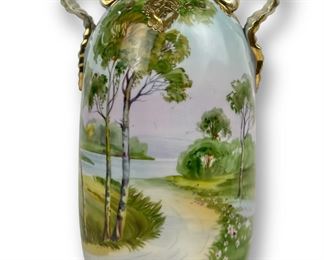 Hand Painted Nippon Vase