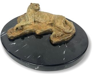 Richard MacDonald "Cheetah Reclining" Bronze