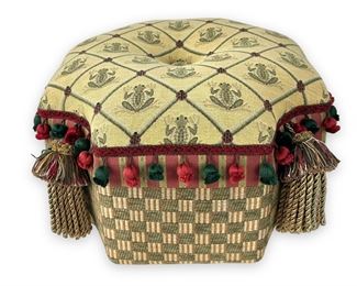 Attributed To Mackenzie Childs Footstool