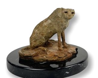 Richard MacDonald "Cheetah Study II" Bronze