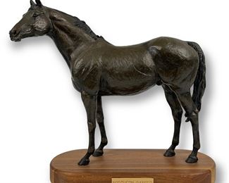 Liza Todd-Tivey "Northern Dancer" Bronze Horse