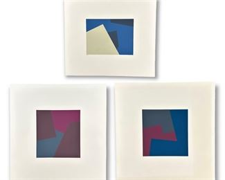 (3) Stephen Edlich Screenprints