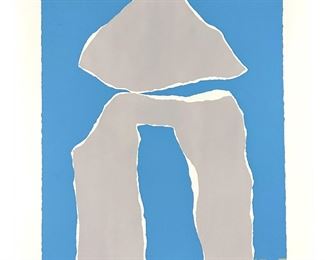 Adja Yunkers "AV" Lithograph