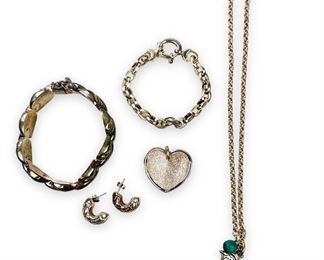 Group of Italian Sterling Jewelry Inc Milor