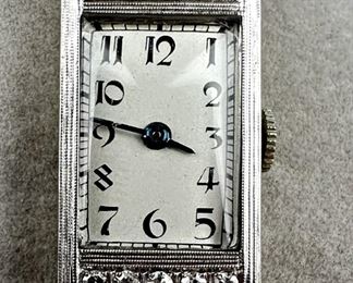 18K White Gold & Diamond Ladies Concord Watch