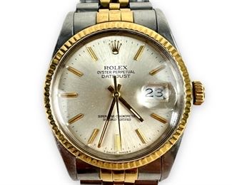 Men's 36mm Rolex Datejust Stainless / 18K