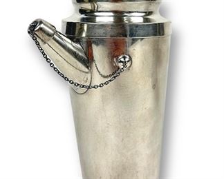 Art Deco Sterling Silver Drink Shaker