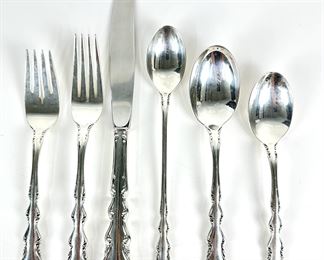 (97 pc) International Sterling Silver Angelique