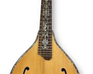 Mother Of Pearl Inlay Eight String Mandolin