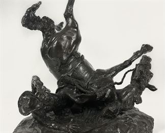 Bob Scriver "Re-Ride" Bronze 1968