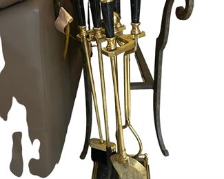 Fireplace poker set