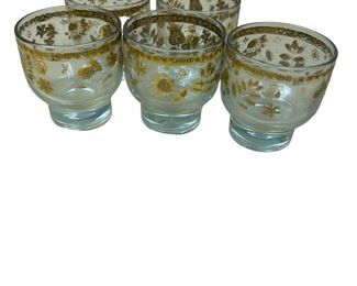 Chantilly pattern glasses