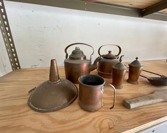 Antique Copper tea/coffee set