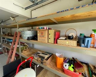 Vintage books,record player and household items