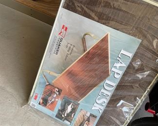 2 new vintage lapdesks