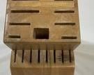 whardwood cutting utensil block4461 t