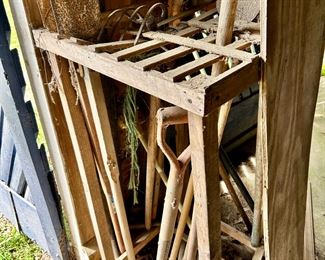 long handle yard tools