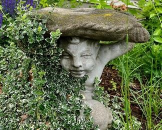 Cherub Garden Statue