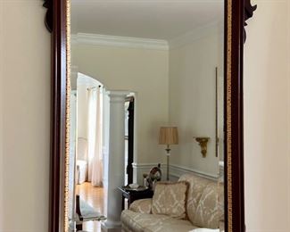 Decorative Mirror with Shell Accent