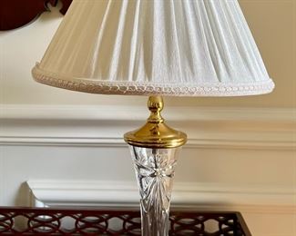 Waterford Crystal Lamp