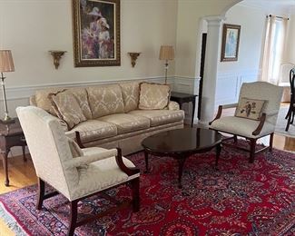 Red Persian Style Rug